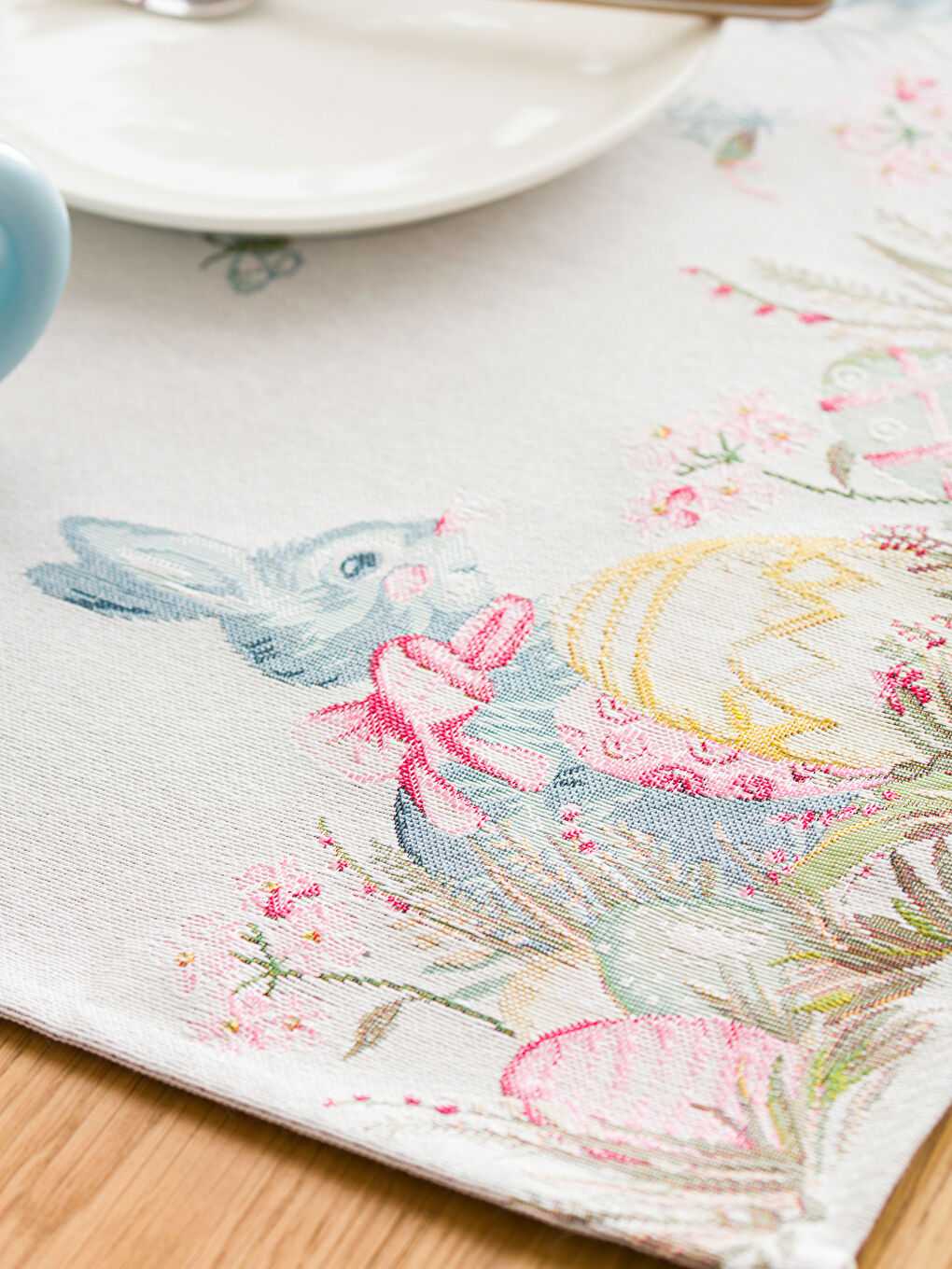 Karışık Tavşan Baskılı Amerikan Servis 2'li 33x50 cm-2