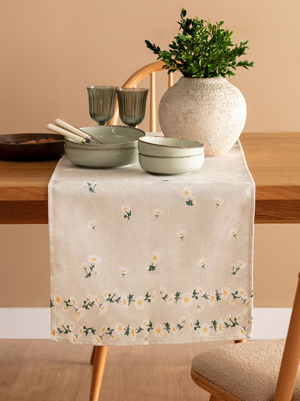 Floral Printed Runner 45x150 cm -S4FN06Z8-F9C