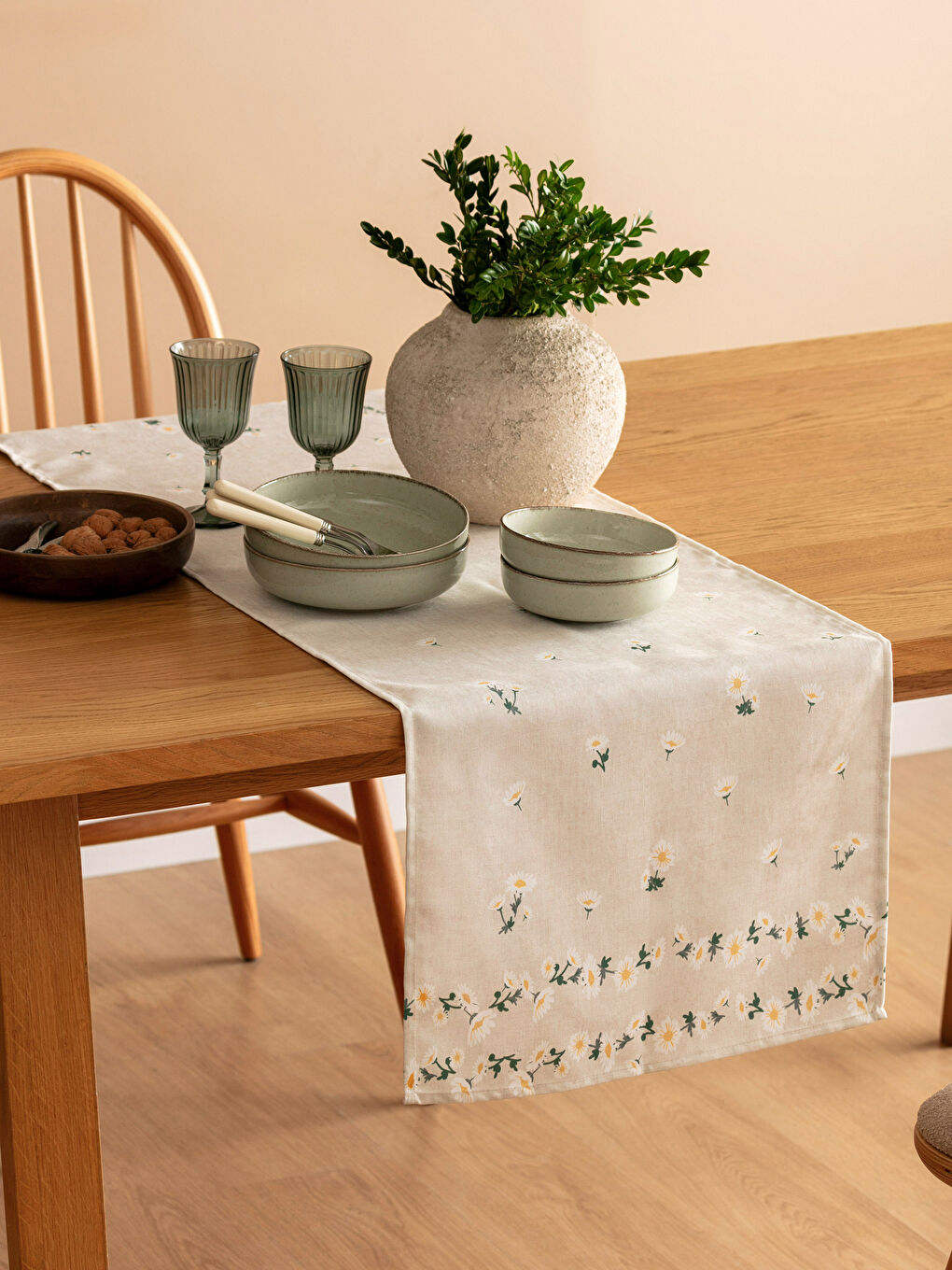 Floral Printed Runner 45x150 cm -S4FN06Z8-F9C