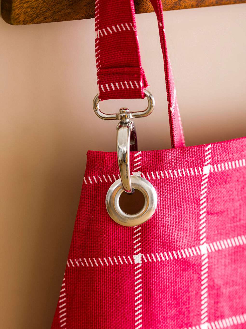 Kırmızı Baskılı Mutfak Önlüğü-1