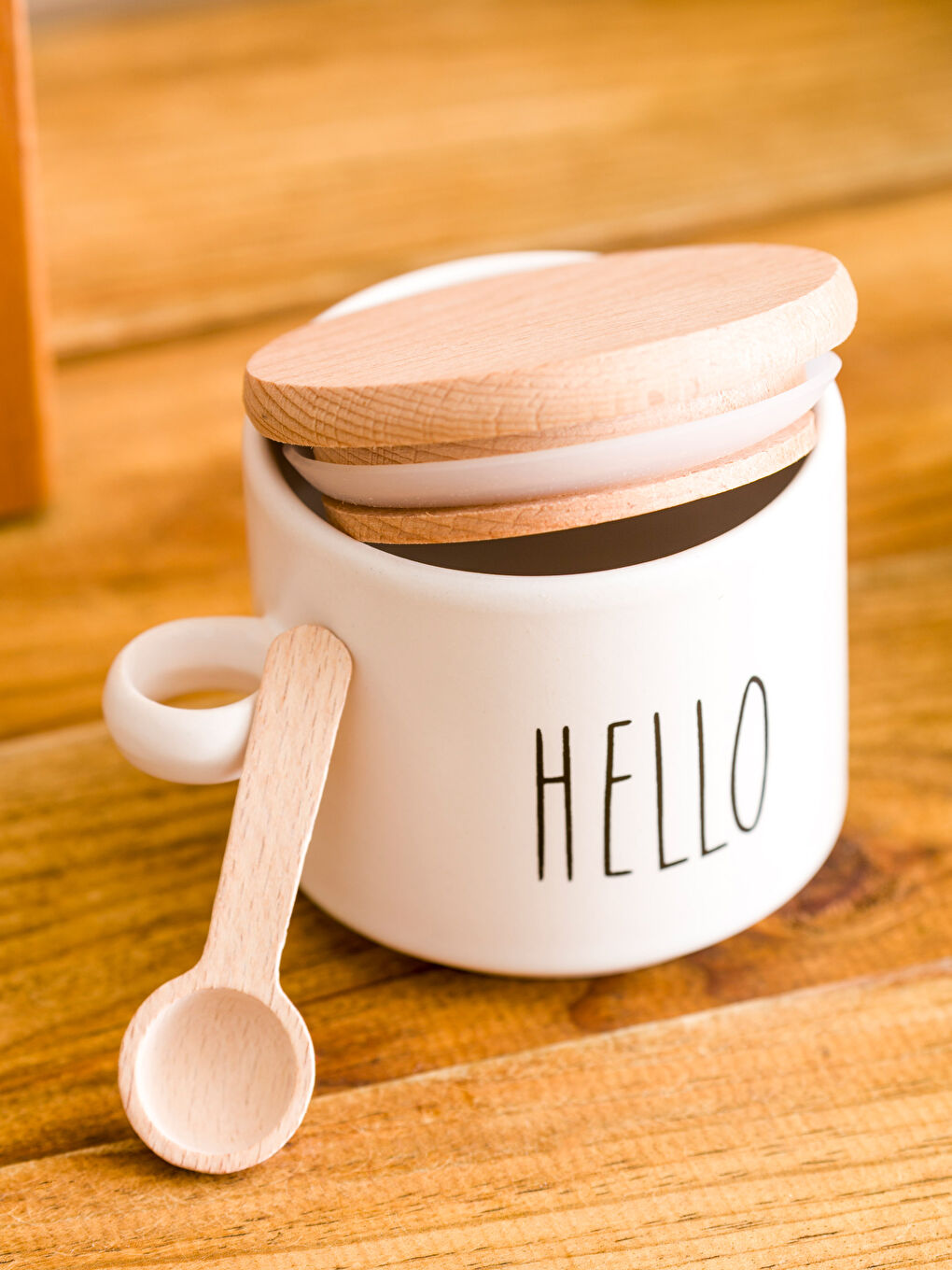 Karışık Baskılı Seramik Saklama Kabı Seti 2'li-2