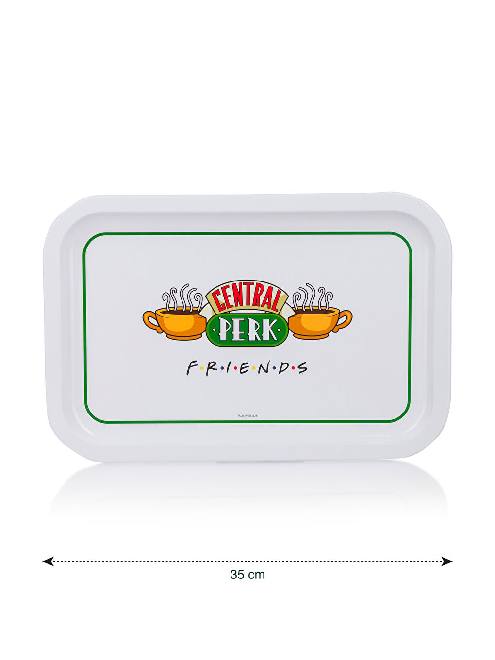 LCW HOME Friends Printed Metal Tray 35x25 cm -S4G521Z8-F9C