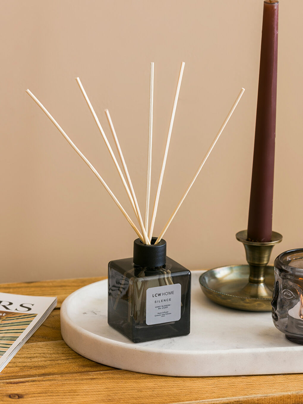 Gri Bal Çiçeği Kokulu Çubuklu Oda Kokusu 100 ml