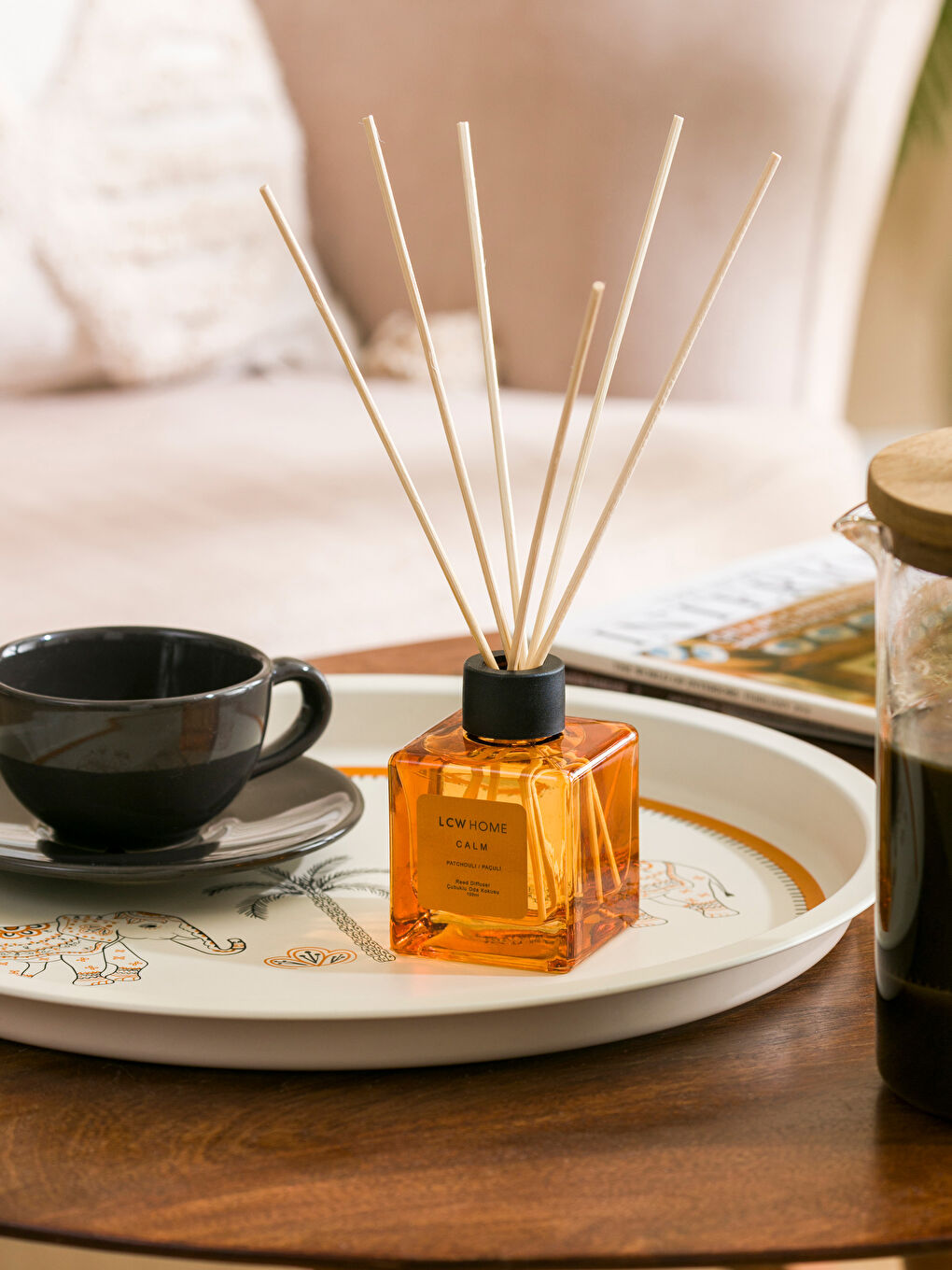 პაჩულის სურნელოვანი ლერწმის ოთახის არომატი 100 მლ