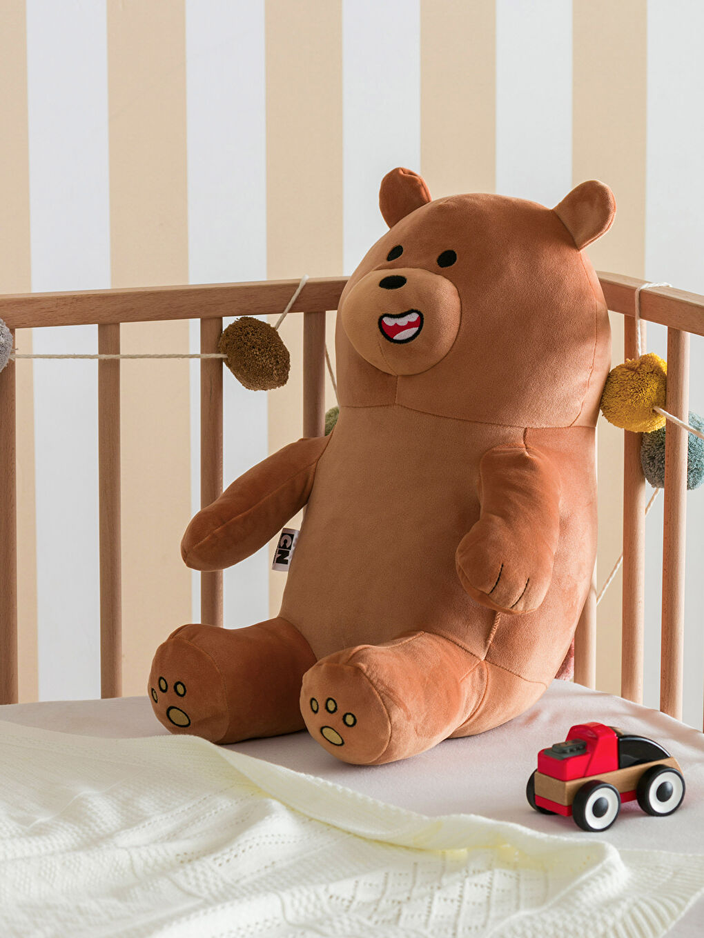 Plush Filled Embroidered Baby Cushion 54 cm -S4GH79Z1-VD0