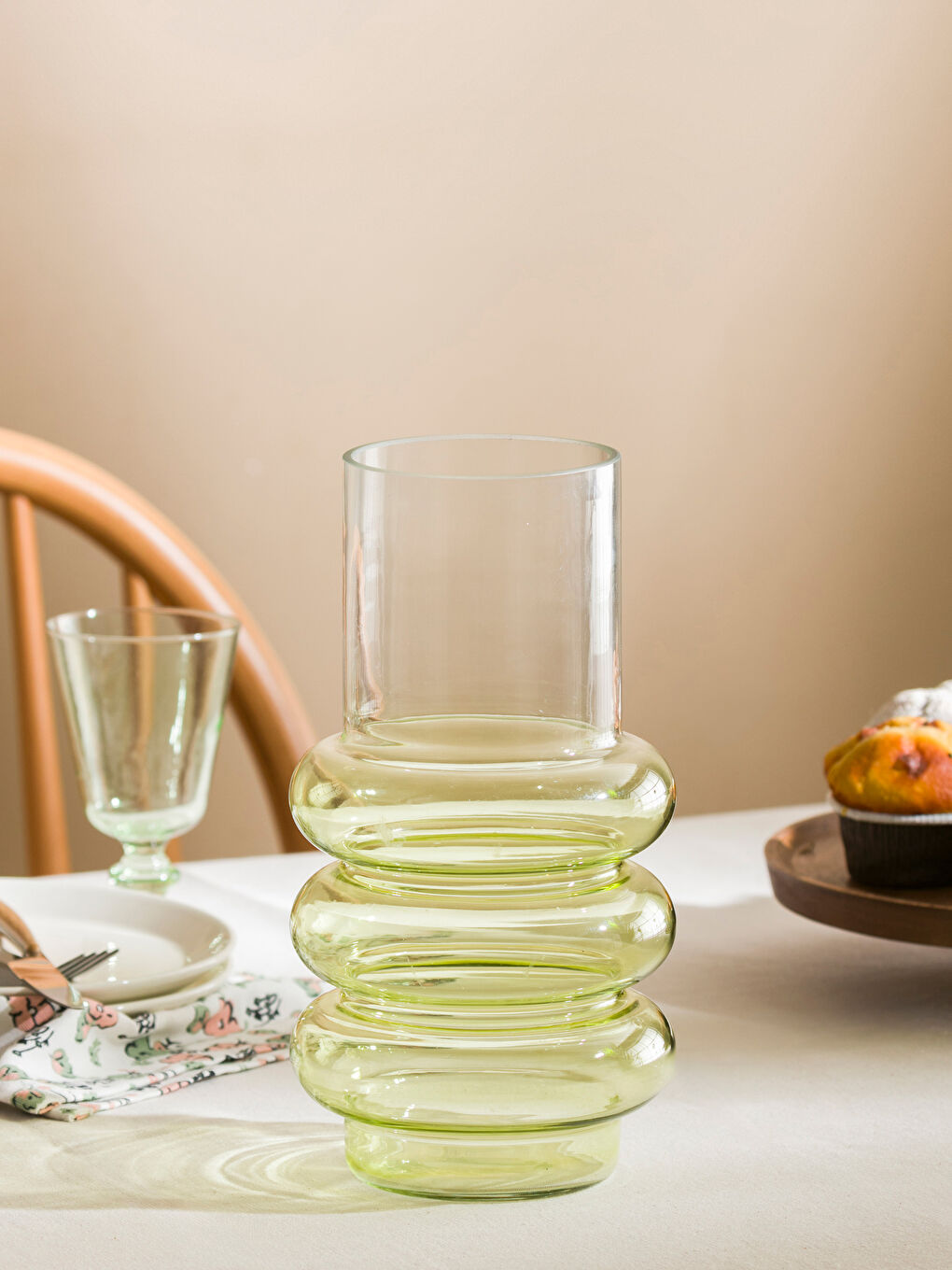 Gri Cam Vazo 27 cm-1