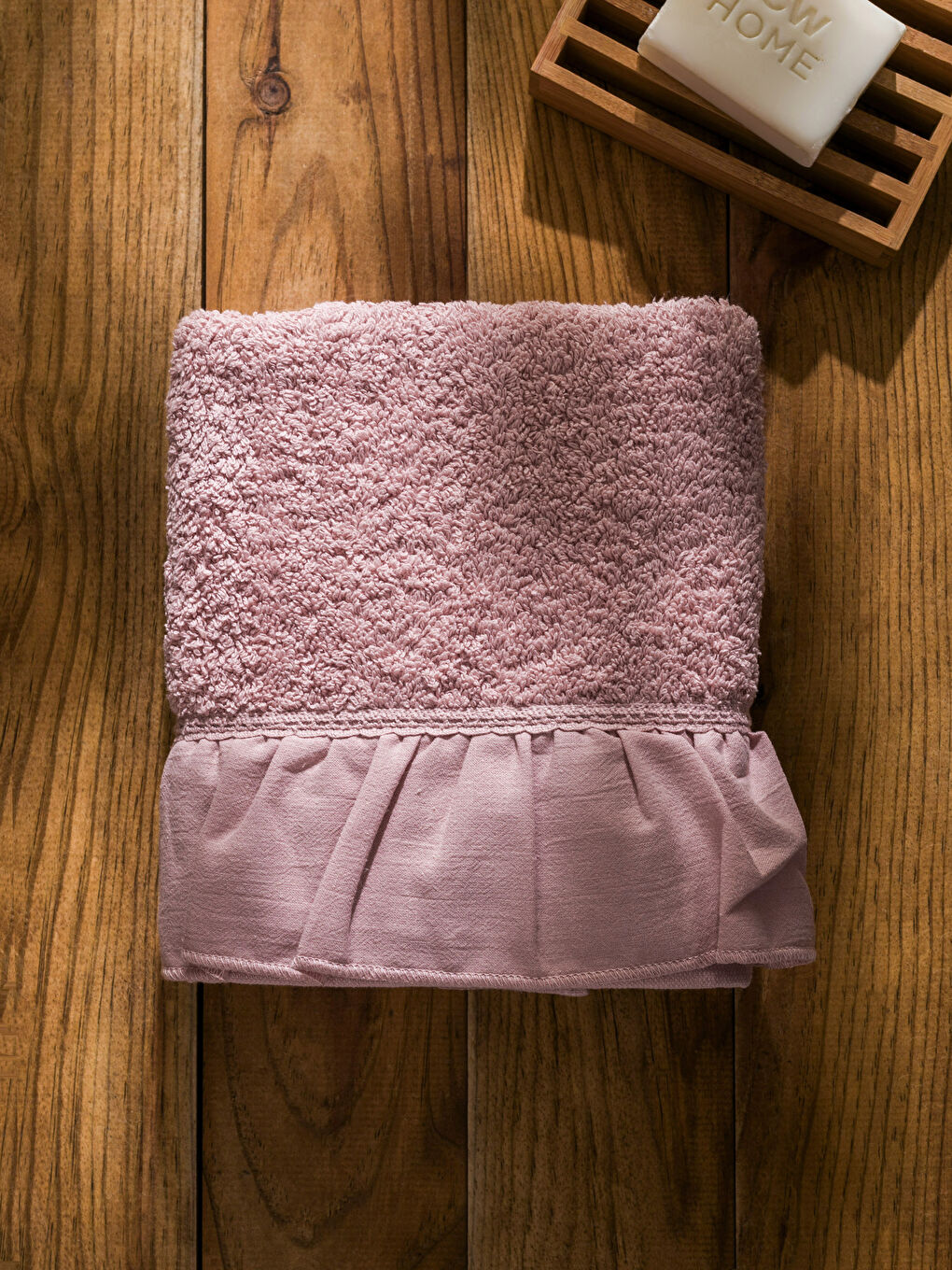 Frill Detailed Face Towel 50x80 Cm -S4GI94Z8-VGC