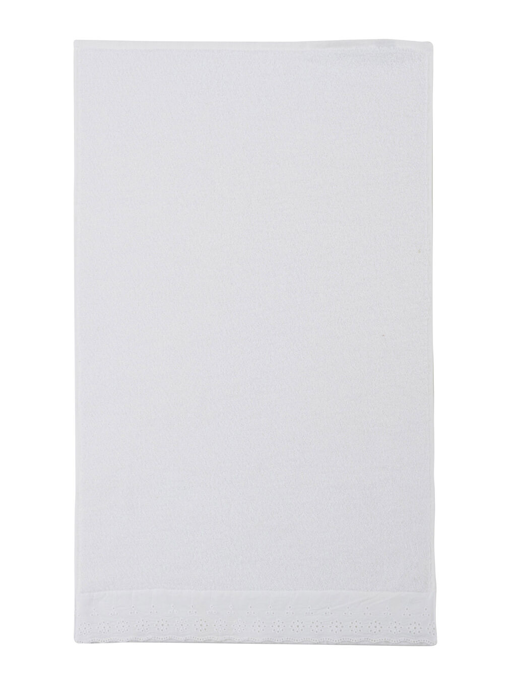 LCW HOME Beyaz Pamuk Yüz Havlusu 50x80 cm - 4