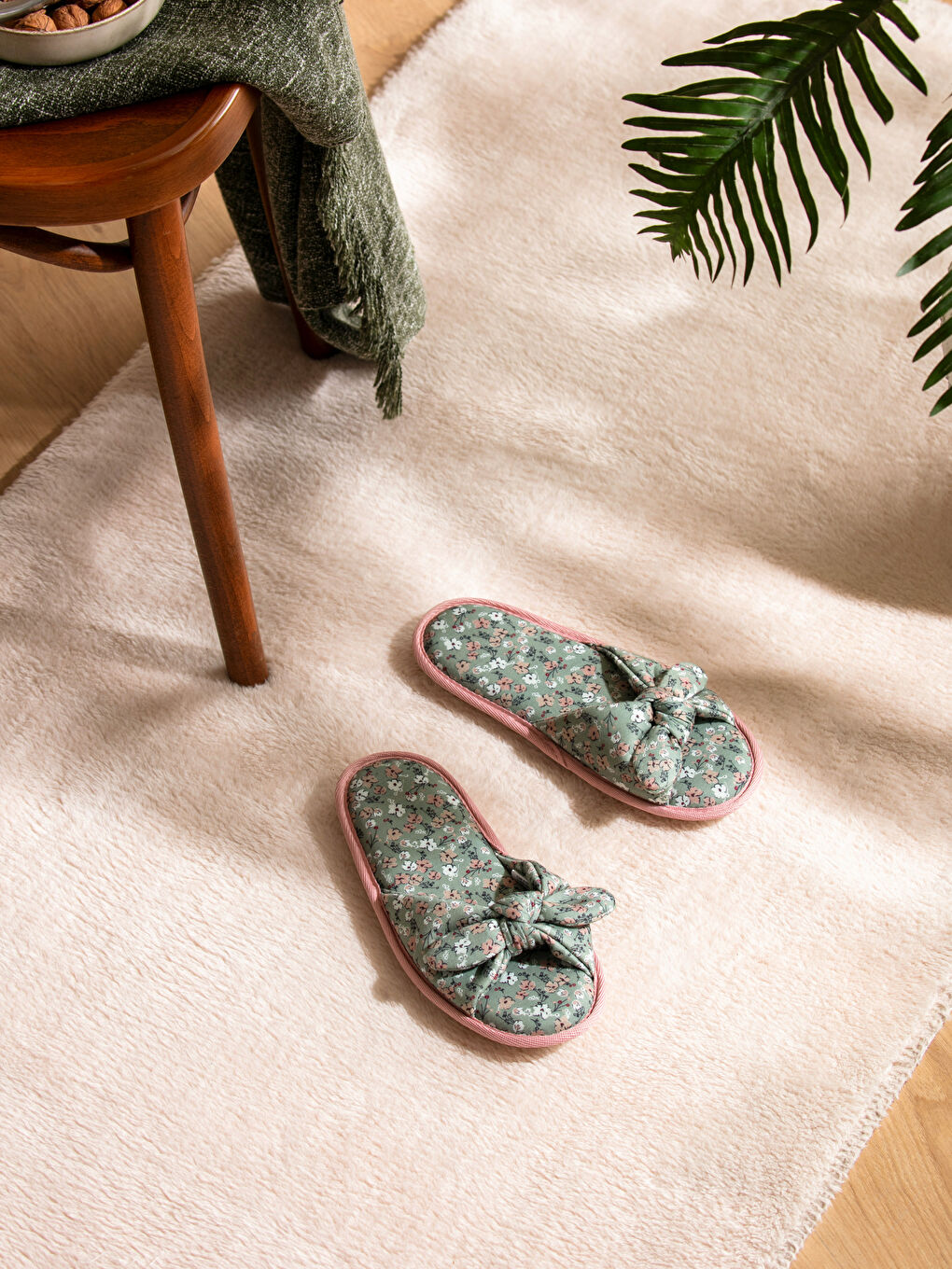 LCW HOME Bow Detailed Women's Home Slippers -S4GI99Z8-F9C