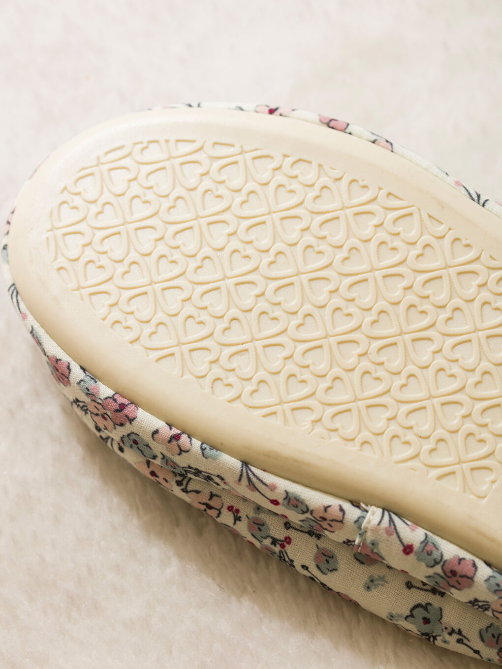 Floral Patterned Women's Home Slippers-4