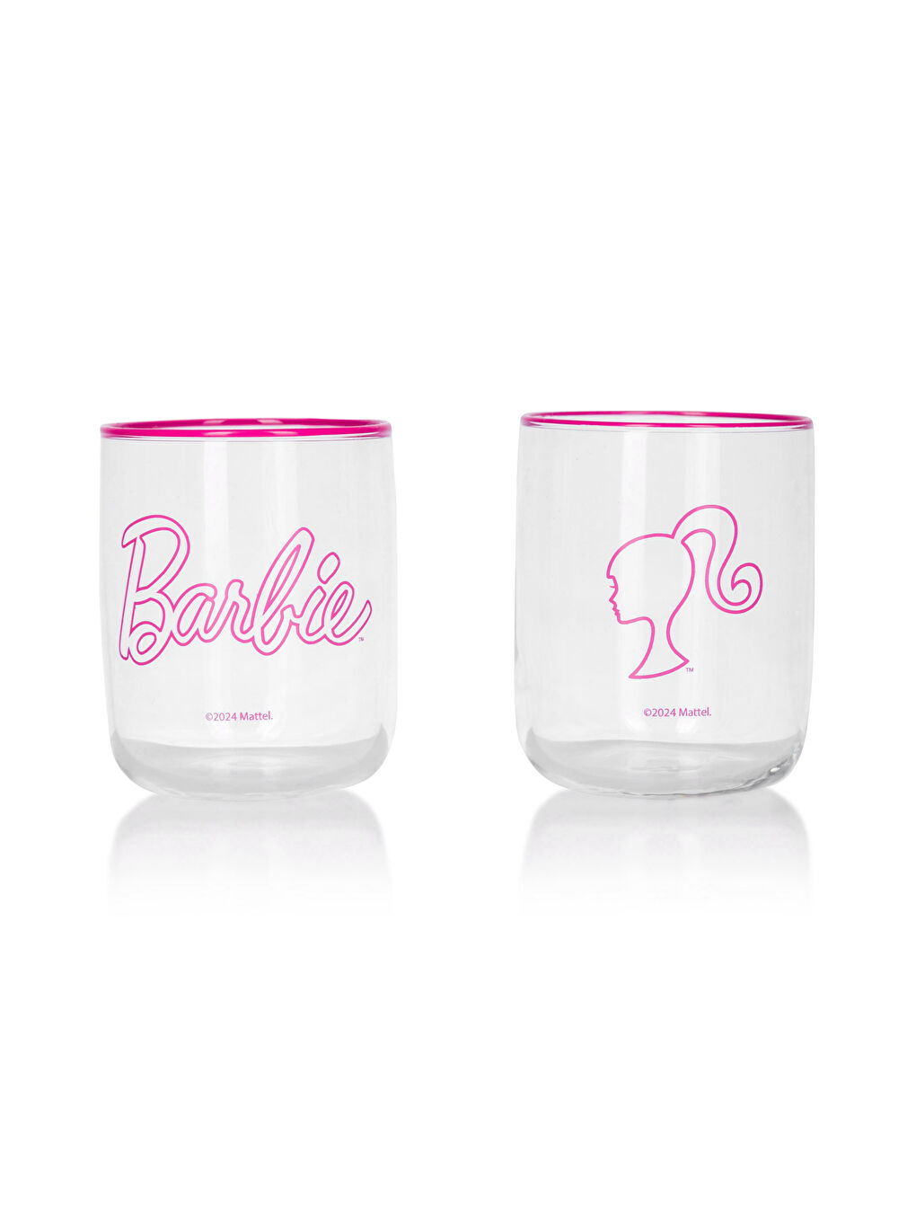 Verre à Soda Imprimé Barbie Lot de 3 Pièces 260 ml-5