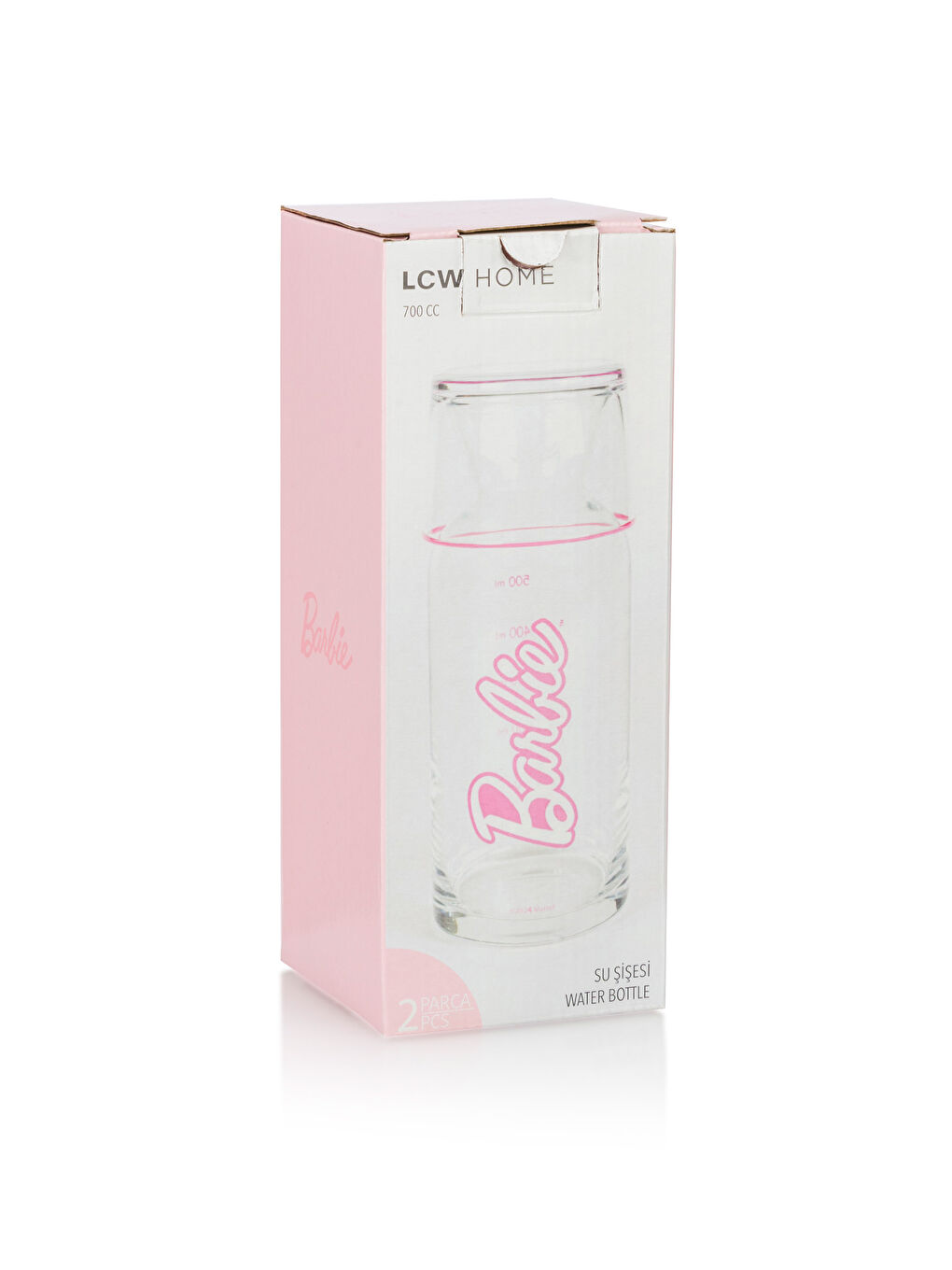 Pichet en Verre avec Couvercle Imprimé Barbie 700 ml-5