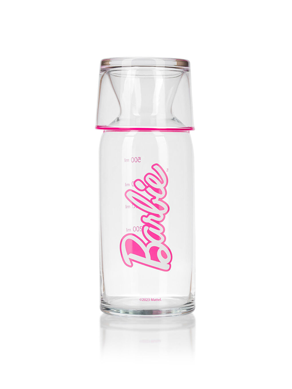 Pichet en Verre avec Couvercle Imprimé Barbie 700 ml-6