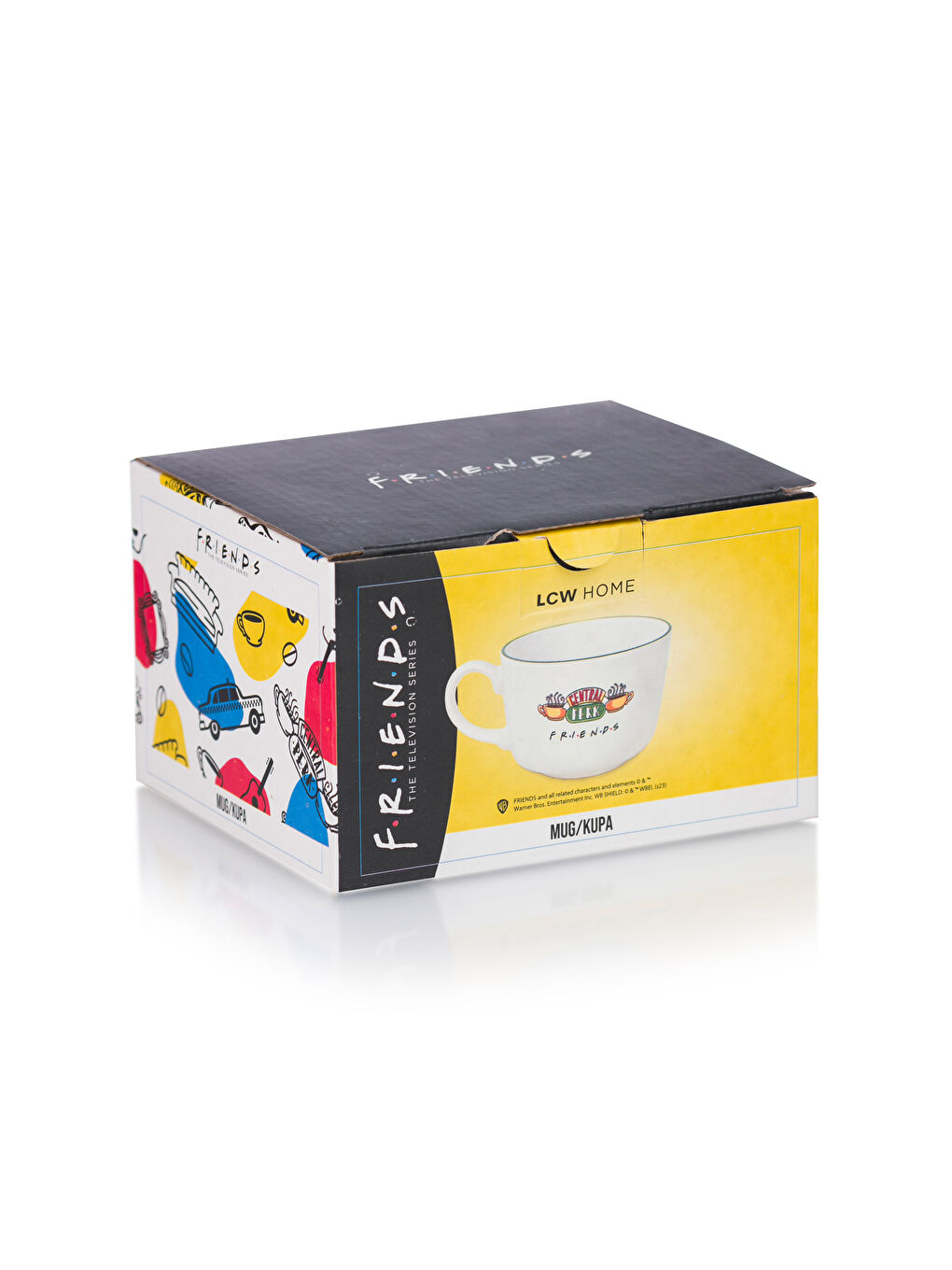 Karışık Friends Baskılı Seramik Kupa 510 ml-3