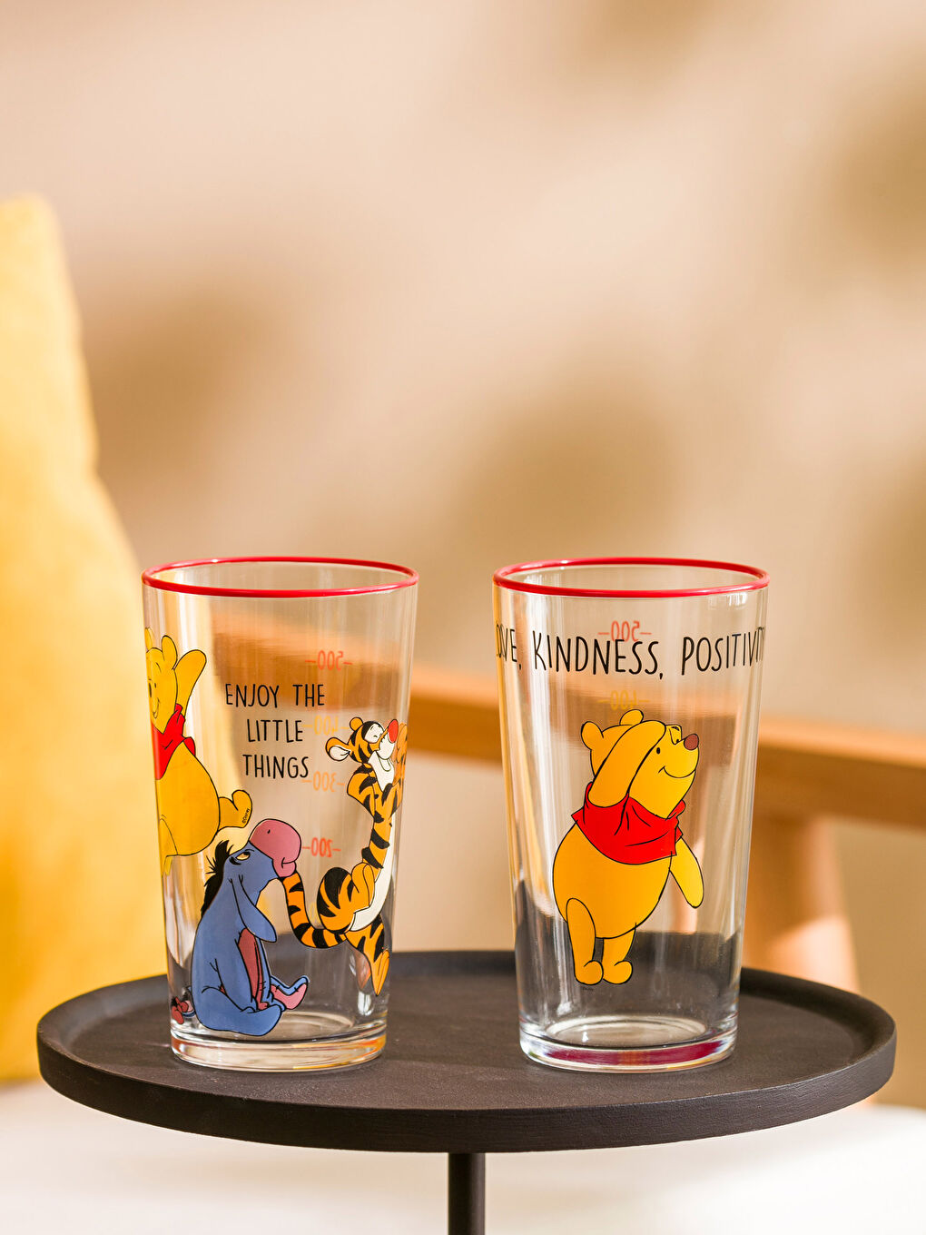 LCW HOME Winnie The Pooh Printed Glass 2 Pack 570 ml -S4GS46Z8-F9C