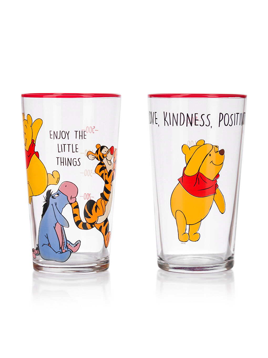 LCW HOME Winnie The Pooh Printed Glass 2 Pack 570 ml -S4GS46Z8-F9C