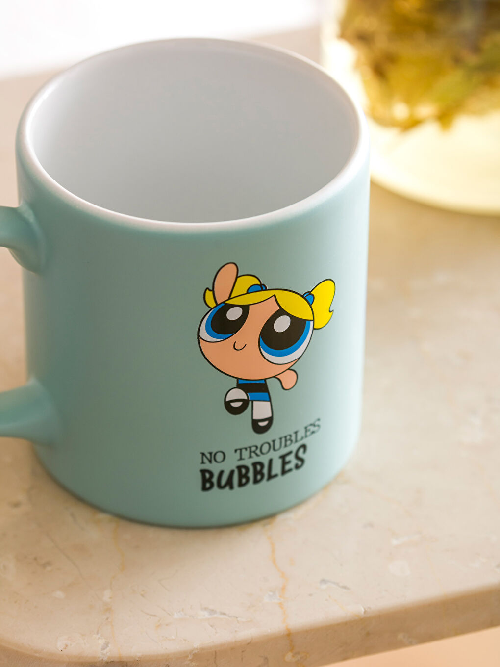 Karışık Powerpuff Girls Baskılı Seramik Kupa 320 ml-2