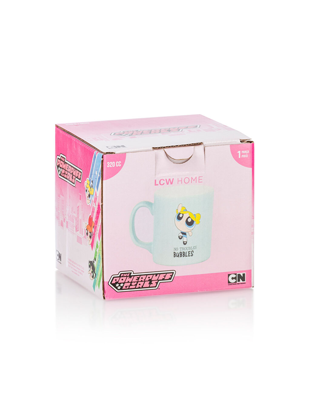 Karışık Powerpuff Girls Baskılı Seramik Kupa 320 ml-3
