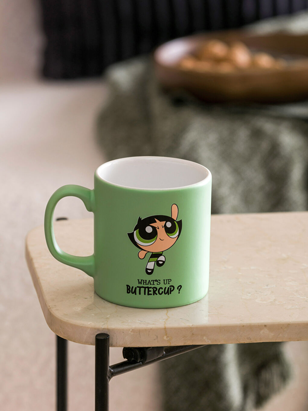 Karışık Powerpuff Girls Baskılı Seramik Kupa 320 ml