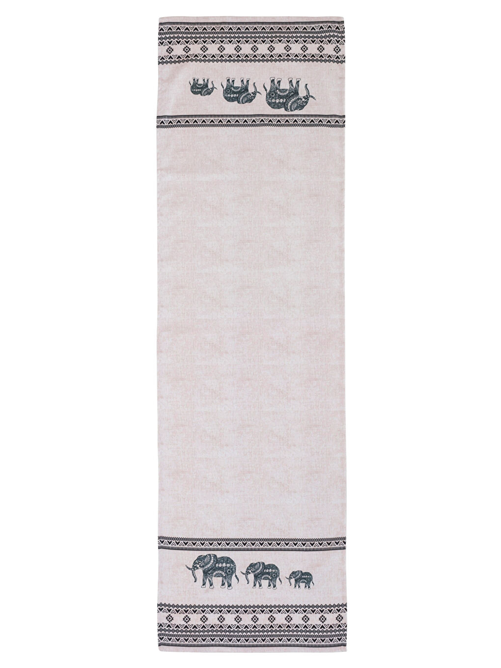 Elephant Printed Table Runner 45x150 cm -S4H097Z8-F9C