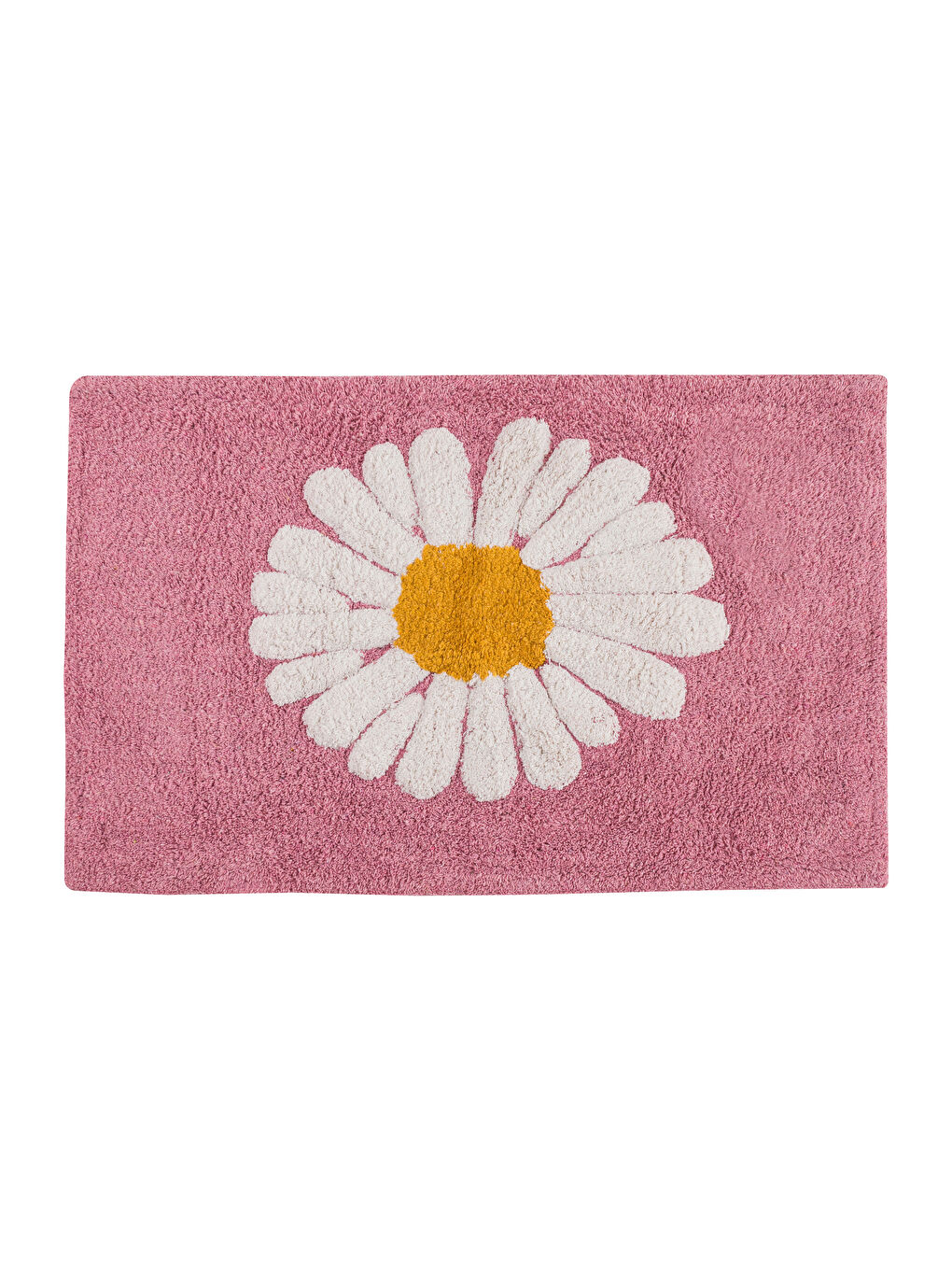 Tapis de bain brodé floral 50x80 cm-5
