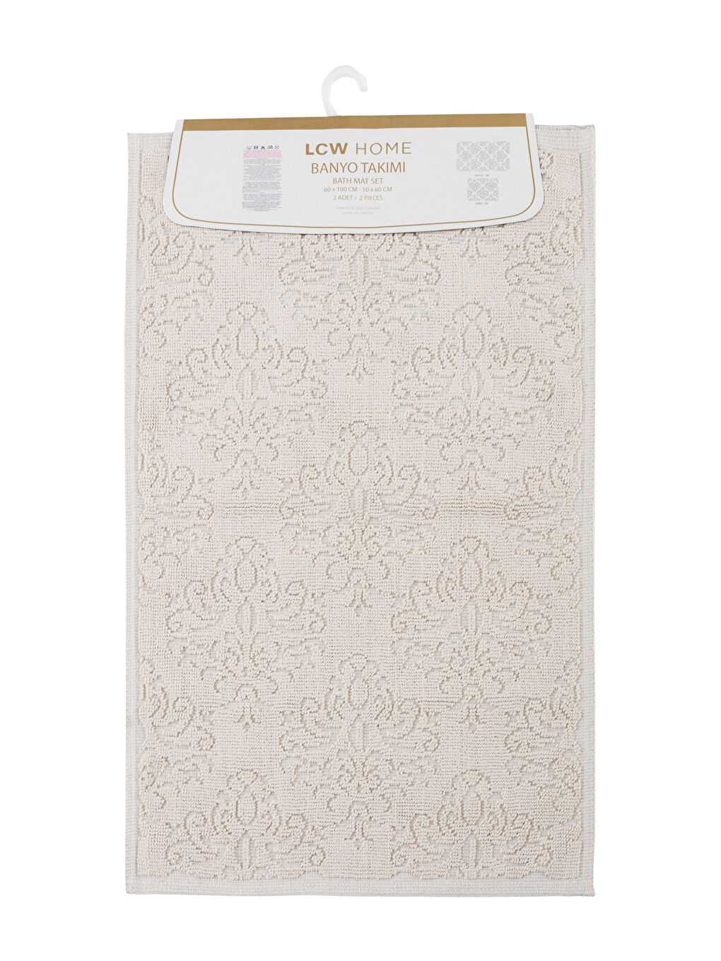 Covoraș de baie cu model 2 bucăți-4