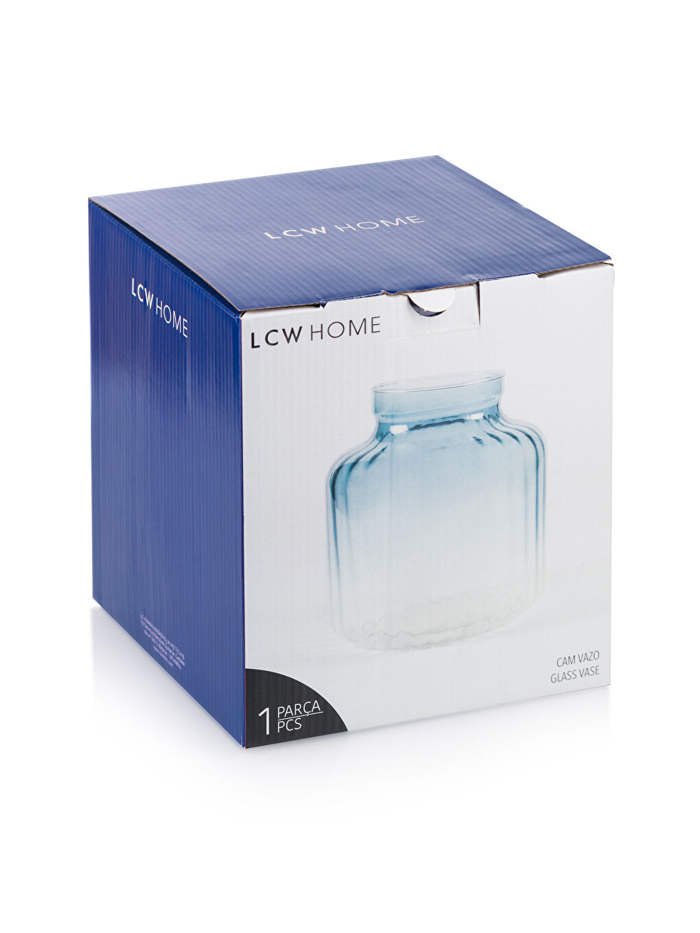 Decorative Glass Vase 19 cm -S4H970Z8-LQQ