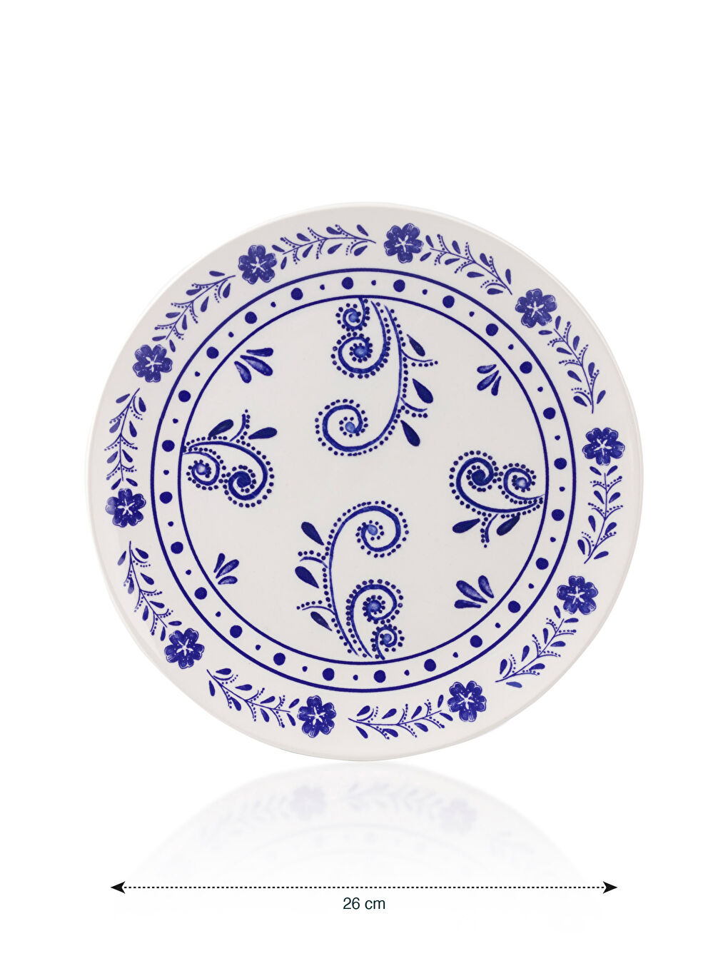Lcw Home Plat de service imprimé lot de 4 pièces 26 cm -S4HB42Z8-LQQ