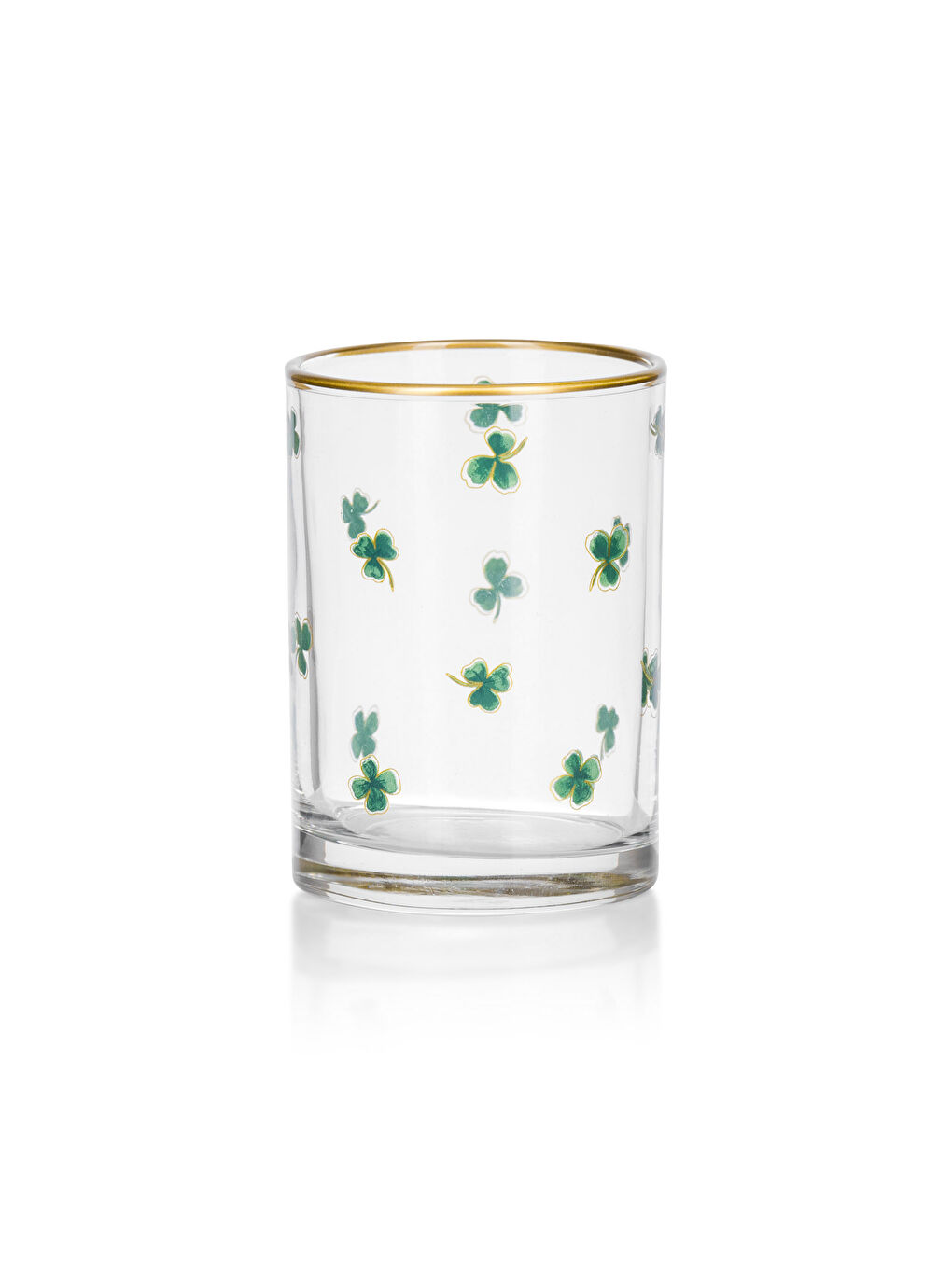 Printed Glass Cup Set of 4, 125 ml -S4HC31Z8-LRR
