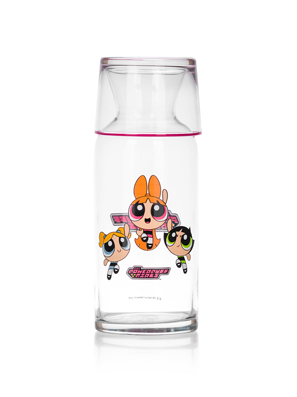LCW HOME Powerpuff Girls Printed Glass Pitcher 700 ml -S4HC91Z8-F9C