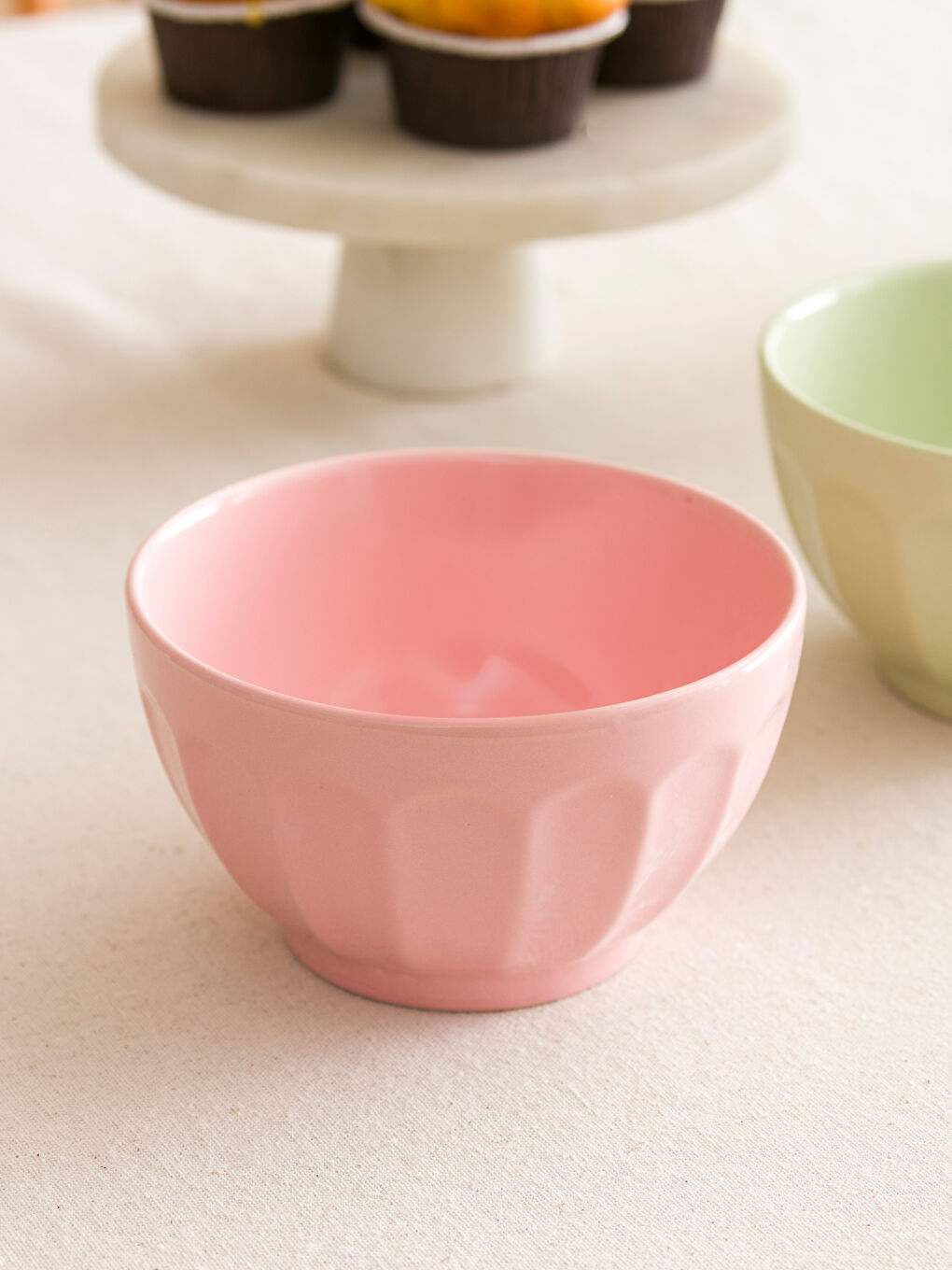 LCW HOME Desenli Seramik Kase 2'li 14 cm -S4HE18Z8-Y8Z