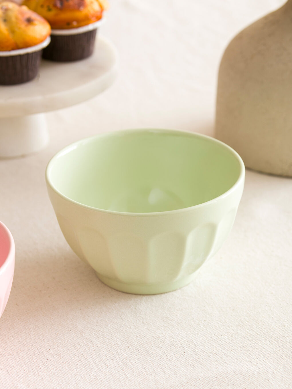 LCW HOME Desenli Seramik Kase 2'li 14 cm -S4HE18Z8-Y8Z