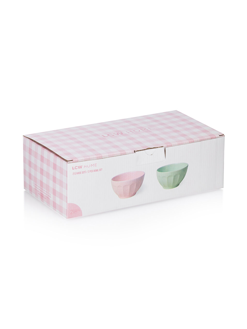 LCW HOME Desenli Seramik Kase 2'li 14 cm -S4HE18Z8-Y8Z