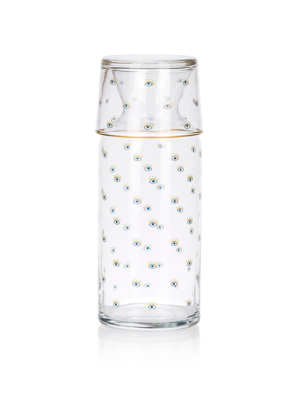 Eye Printed Glass Pitcher 700 ml-4