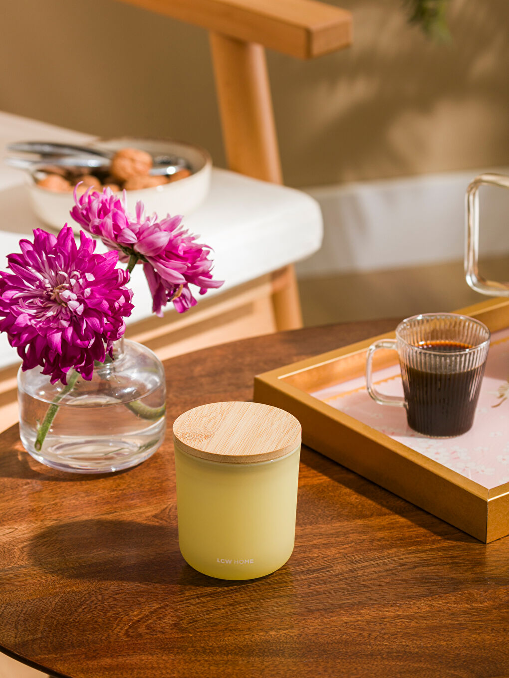 Sarı Bardak Mum 175 g-2