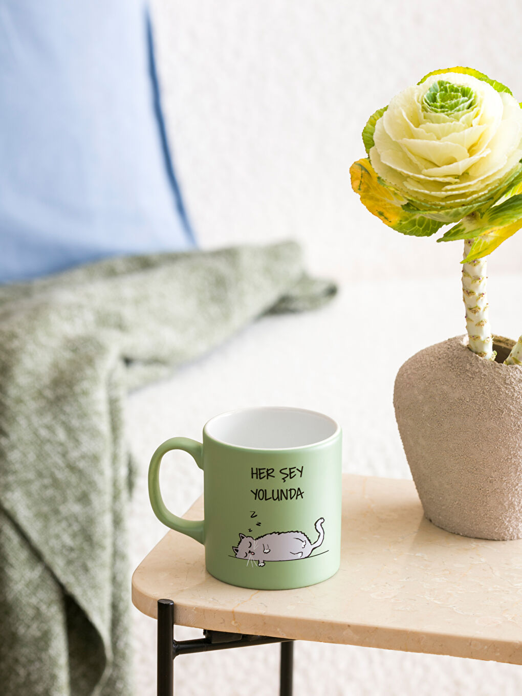 Karışık Kedi Baskılı Seramik Kupa 320 ml-1