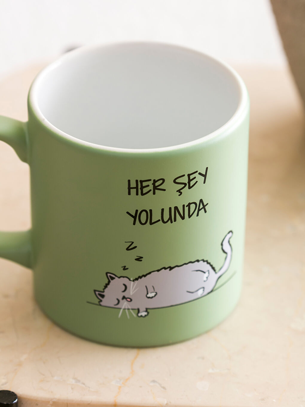 Karışık Kedi Baskılı Seramik Kupa 320 ml-2