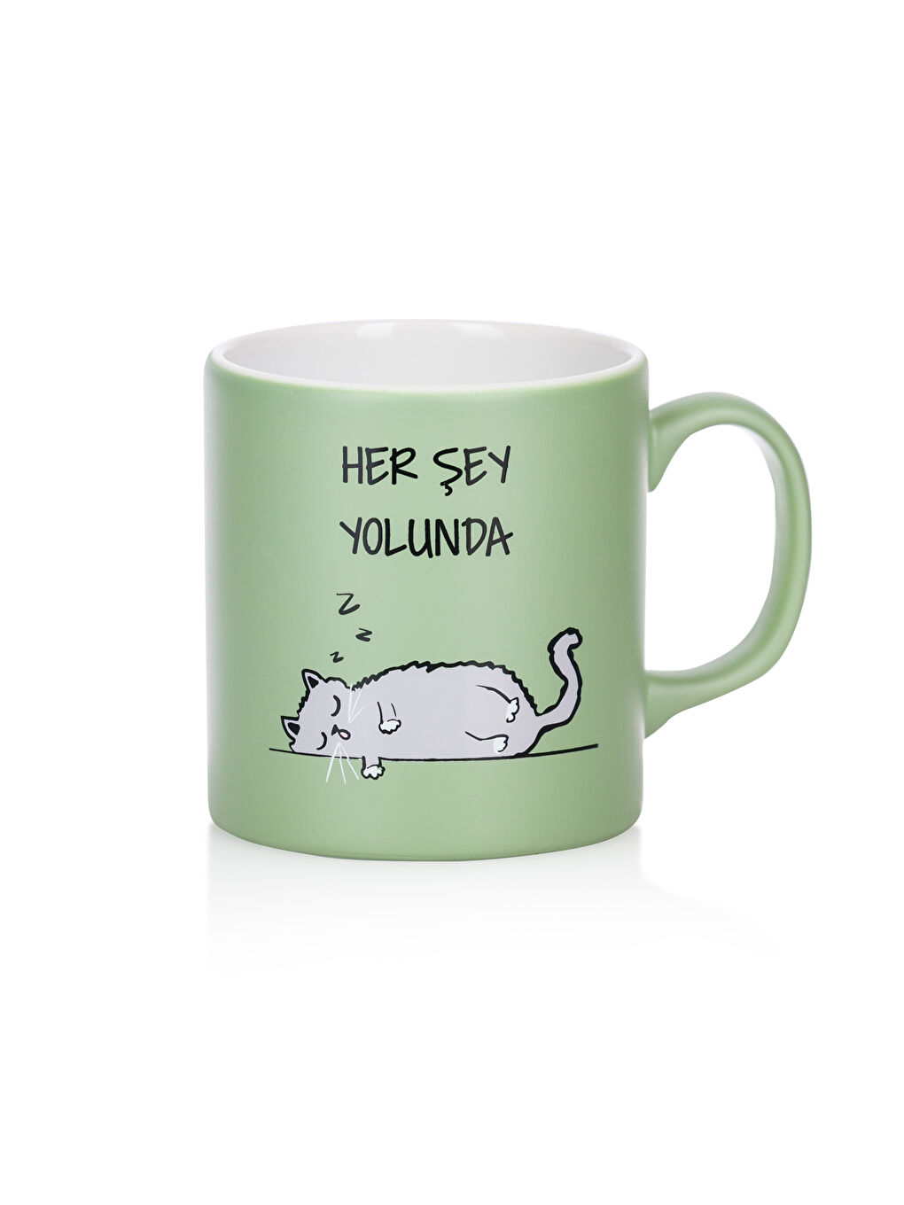 Karışık Kedi Baskılı Seramik Kupa 320 ml-4