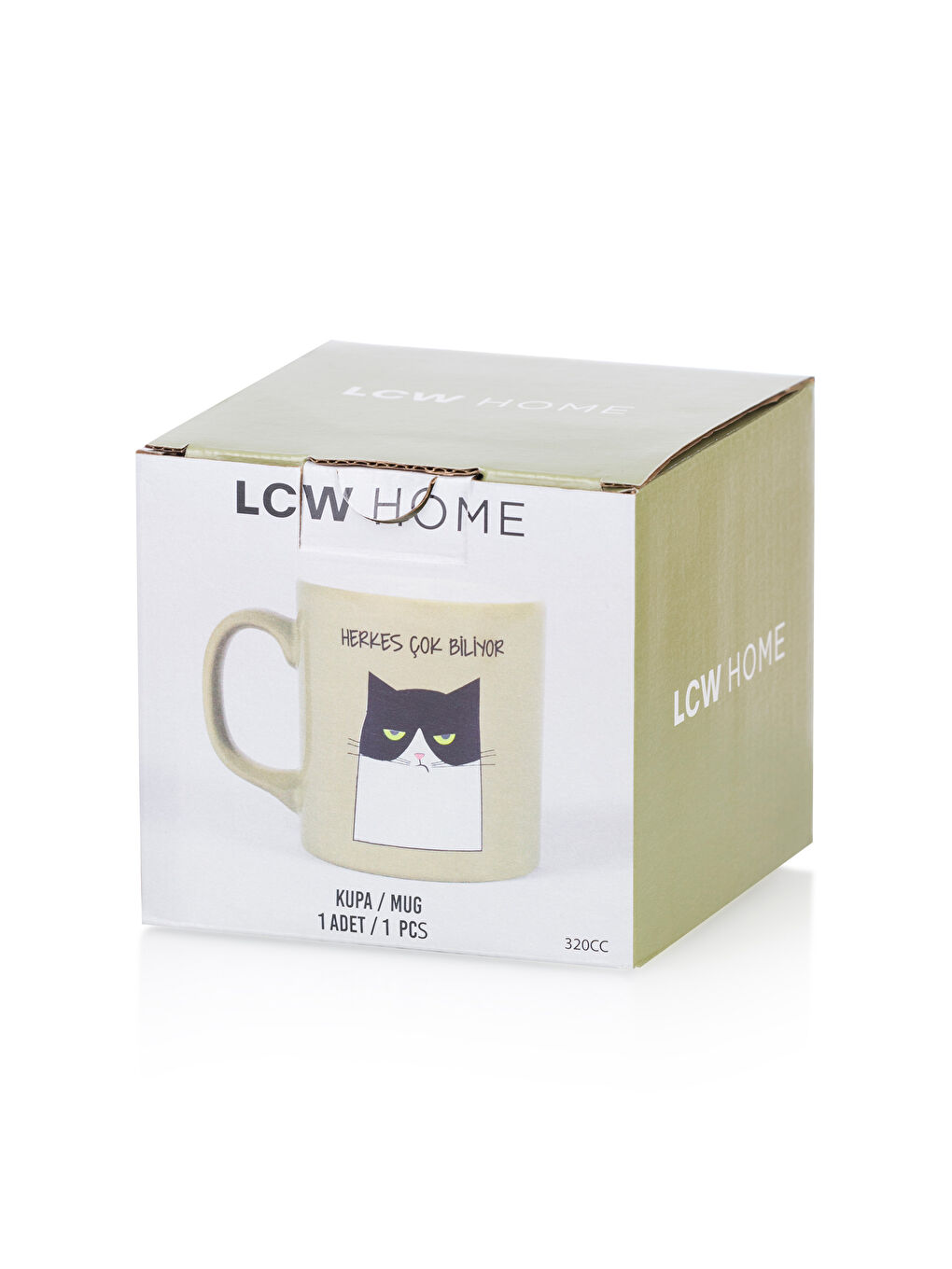 Karışık Kedi Baskılı Seramik Kupa 320 ml-3