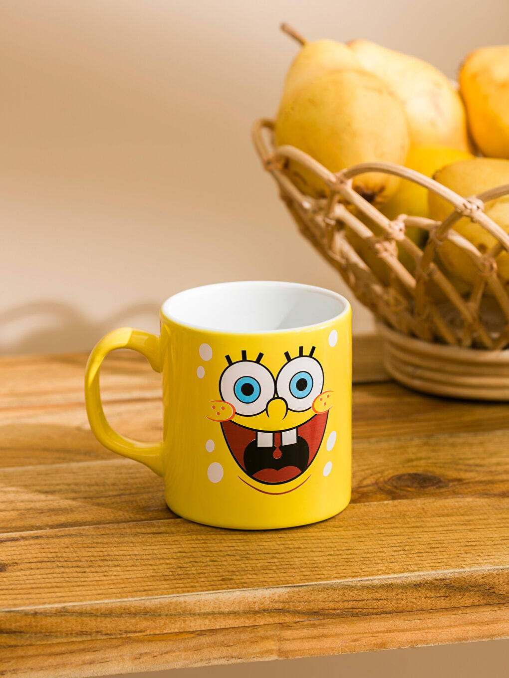 LCW HOME SpongeBob Printed Ceramic Mug 320 ml -S4HR42Z8-F9C