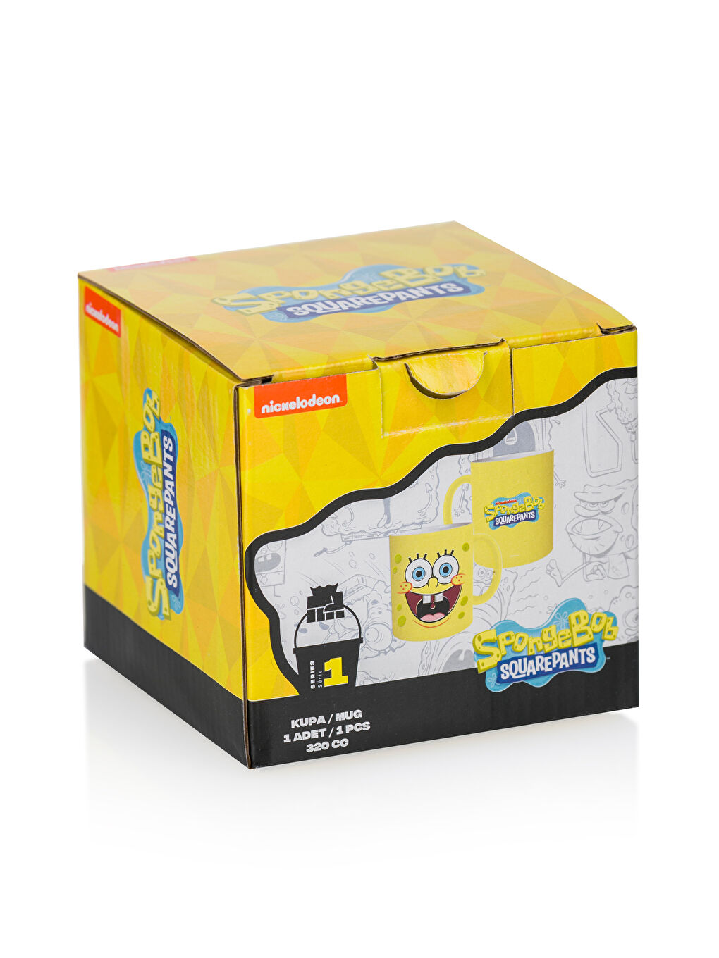 LCW HOME SpongeBob Printed Ceramic Mug 320 ml -S4HR42Z8-F9C