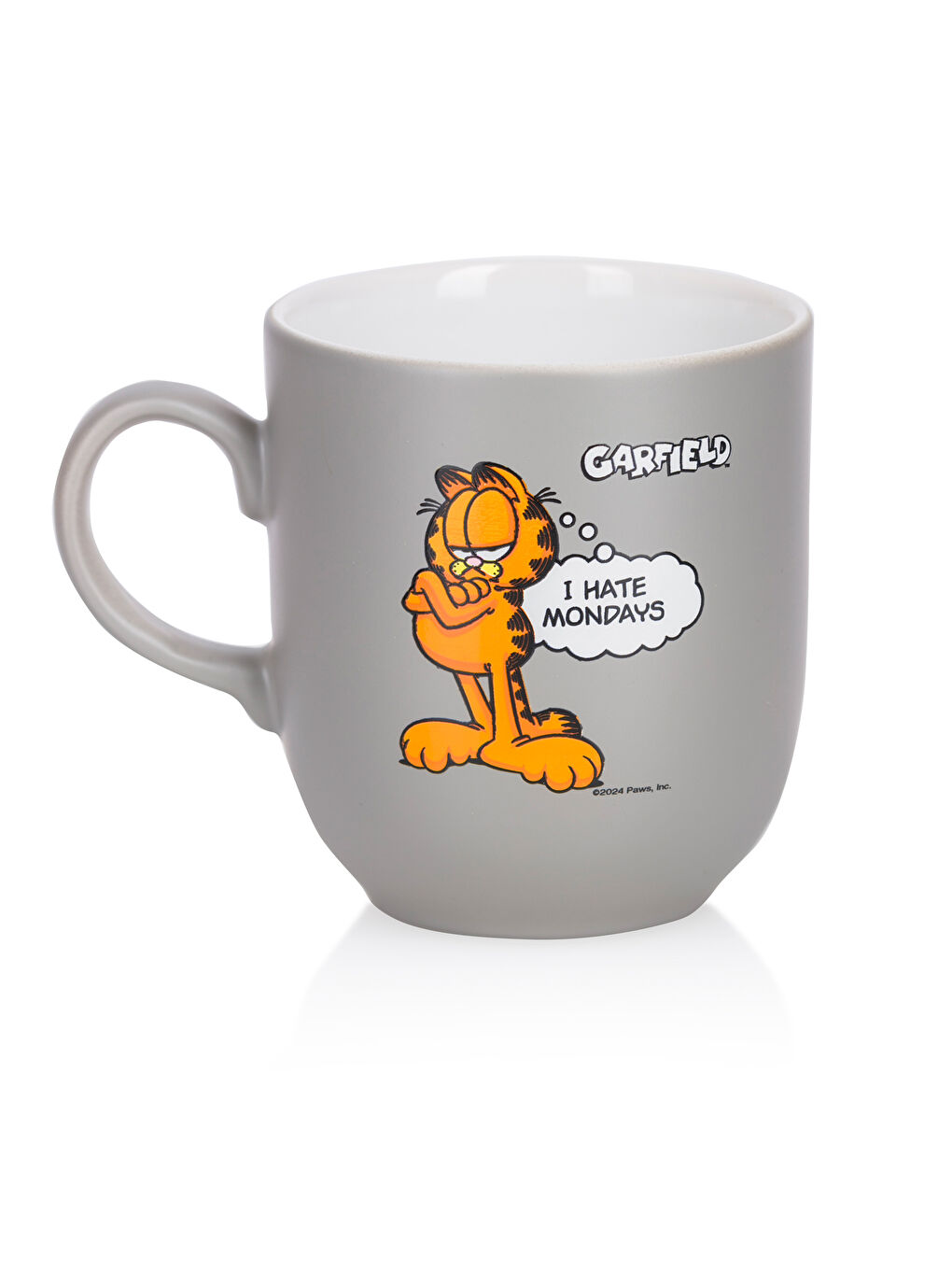 Гарфилд принтті керамикалық кубок 365 мл-4