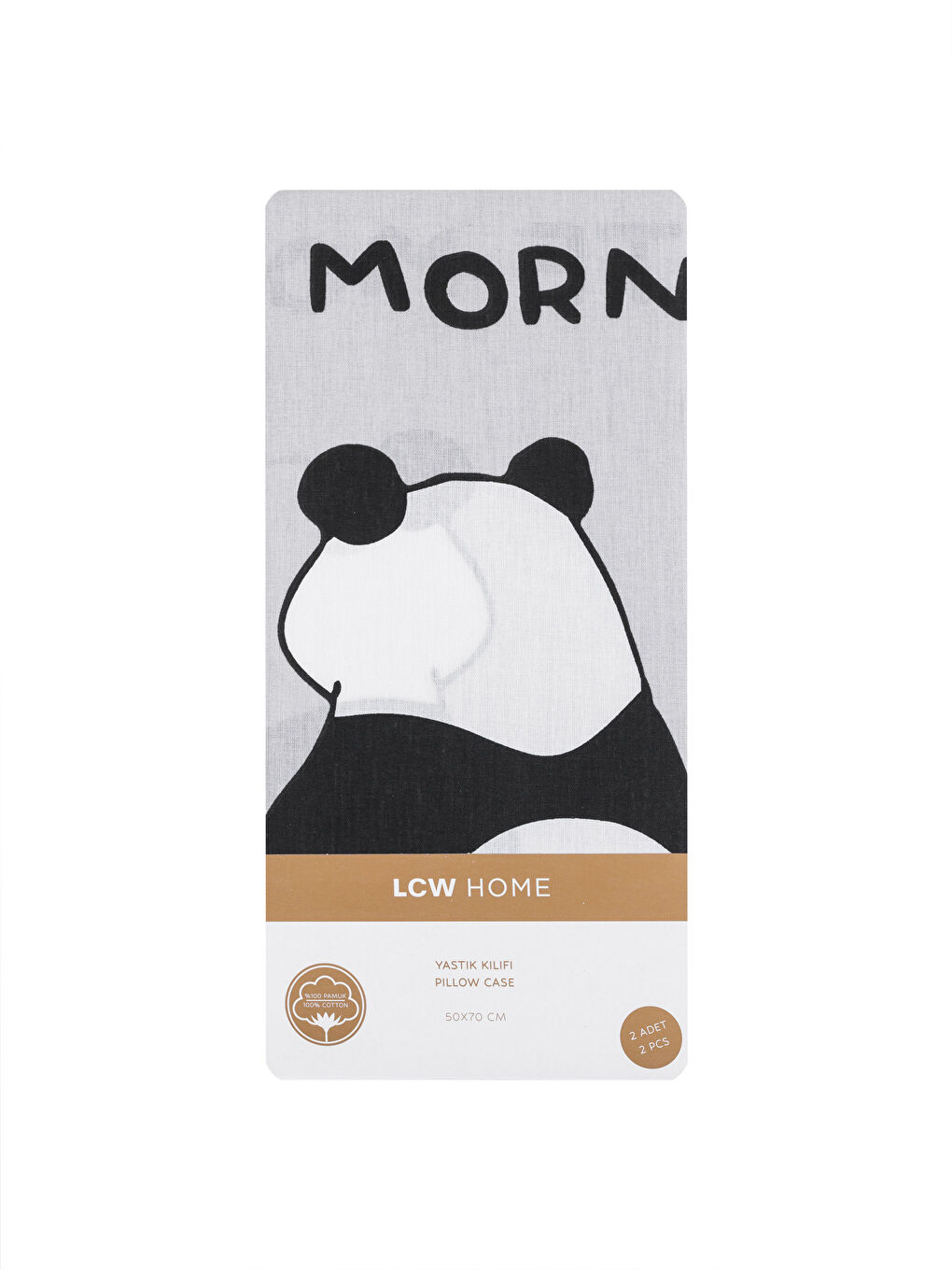 Karışık Ayıcık Baskılı Yastık Kılıfı 2'li 50x70 cm-3