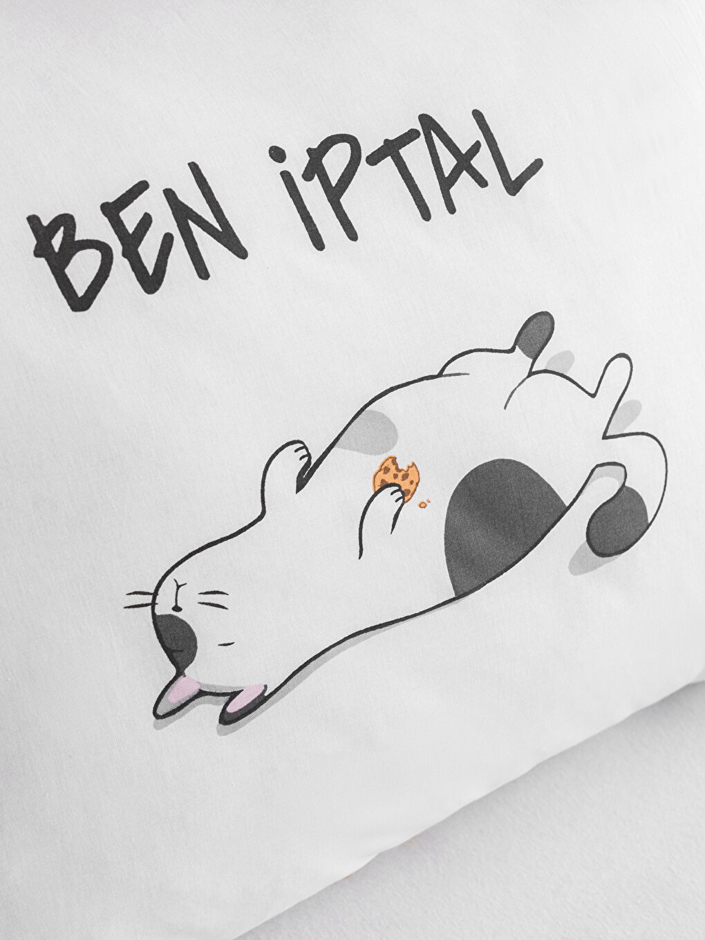 Karışık Kedi Baskılı Yastık Kılıfı 2'li 50x70 cm-2