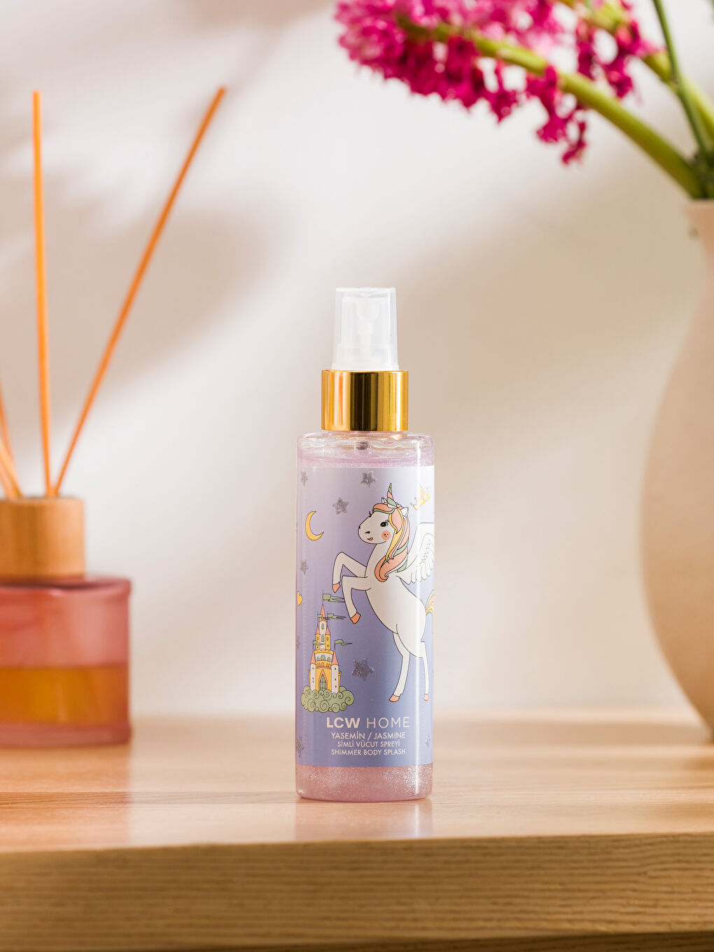 Yasemin Kokulu Kadın Simli Vücut Spreyi 150 ml