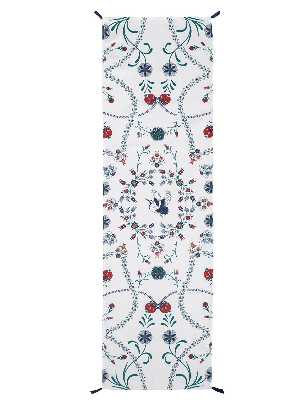 Floral Printed Runner 45x150 cm -S4I379Z8-F9C