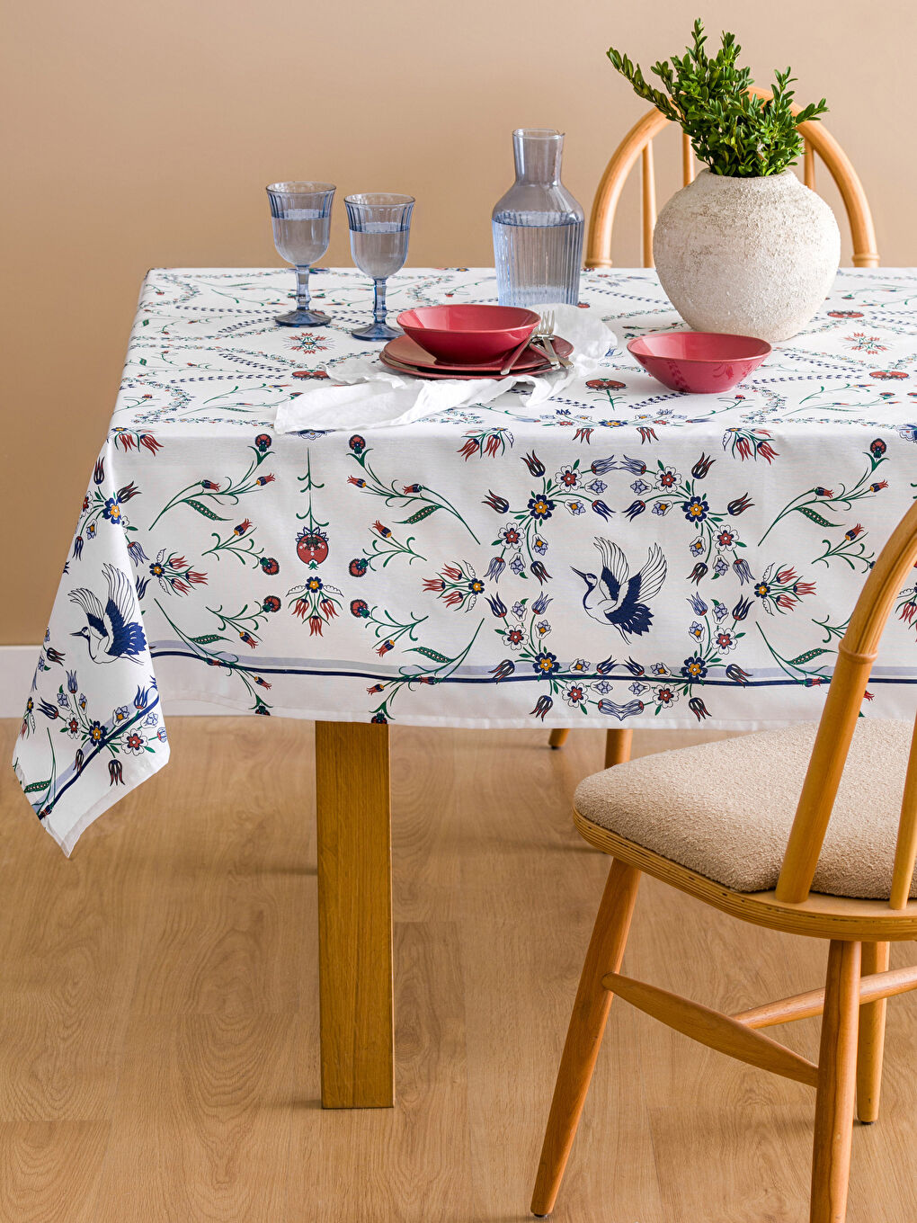 LCW HOME Printed Tablecloth 150x200 cm -S4I380Z8-F9C
