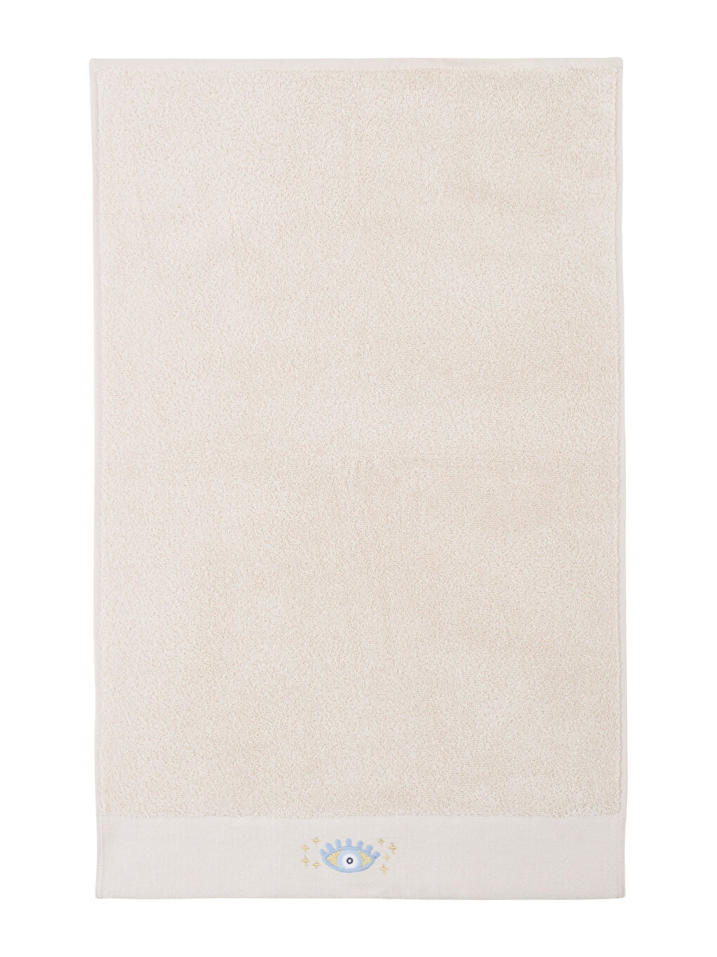 Karışık Pamuklu Göz Nakışlı Yüz Havlusu 50x80 cm-4