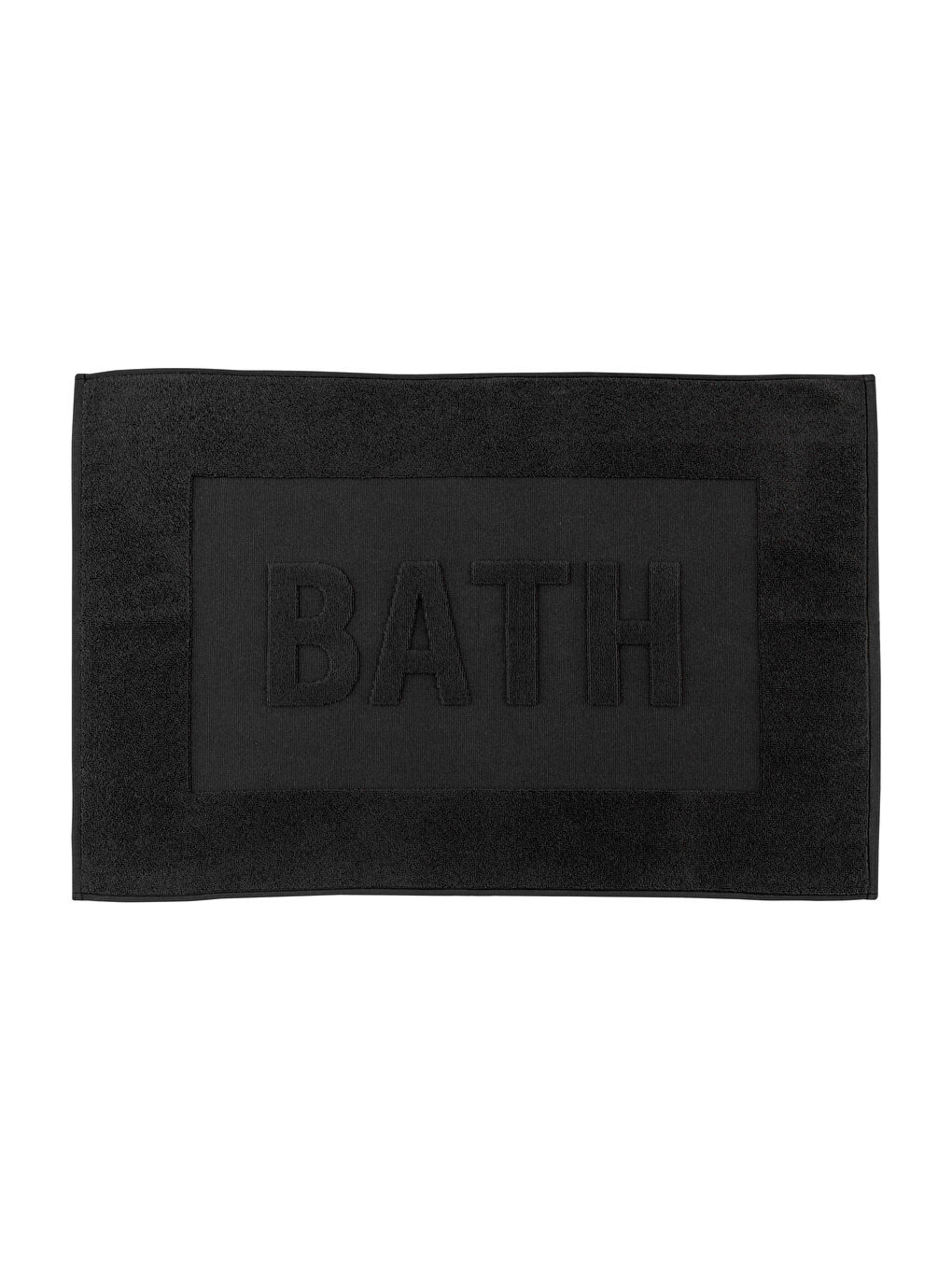 Siyah Desenli Banyo Paspası 50x70 cm-2