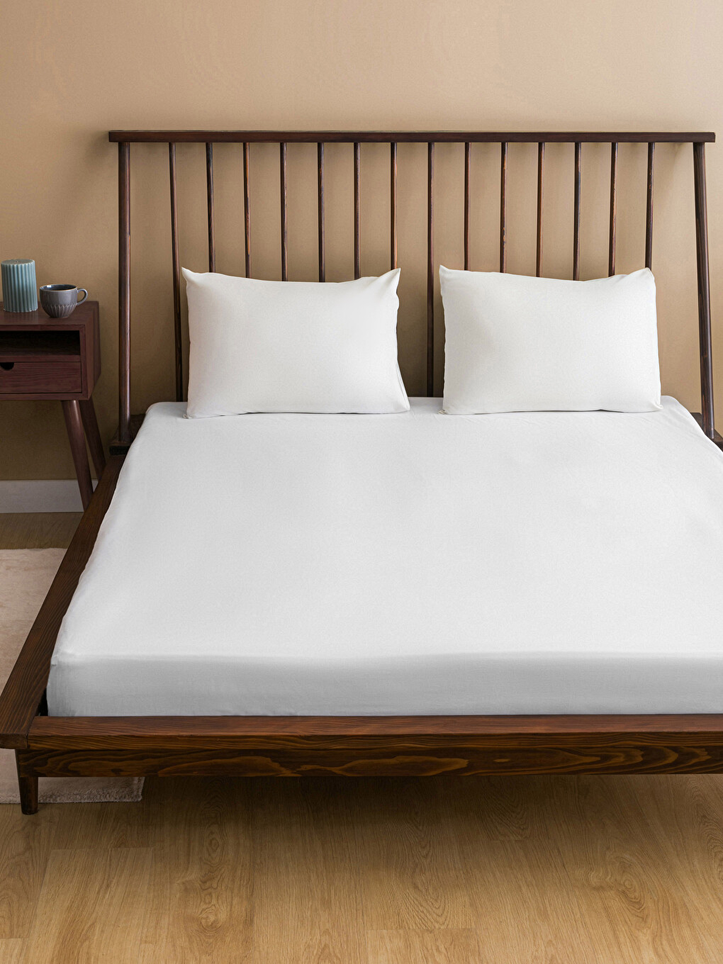 Cearșaf Dublu Elastic Din Bumbac 160x200x30 Cm